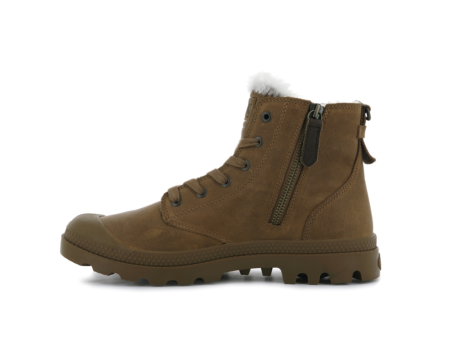 Palladium Pampa Hi Pilot Schokolade | BOW632PE