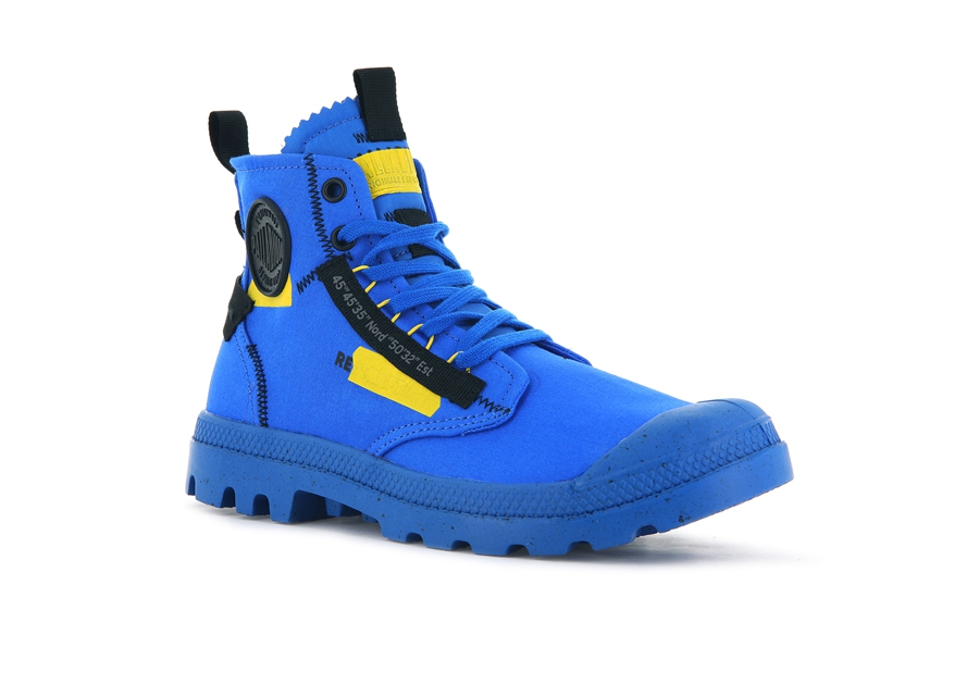 Palladium Pampa Hi Re-craft Blau | JKP3696SA