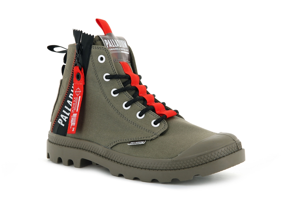 Palladium Pampa Hi Ticket To Earth Grün | IIF3290NA