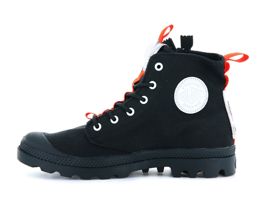 Palladium Pampa Hi Ticket To Earth Schwarz | QOV354PF