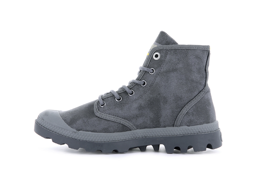 Palladium Pampa Hi Wax Grau | ZWN3729WP