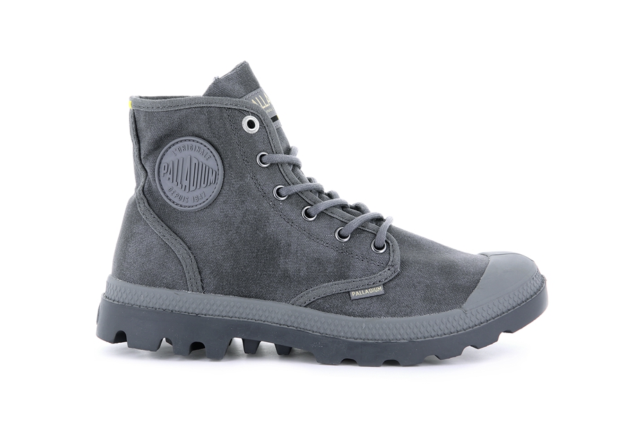 Palladium Pampa Hi Wax Grau | ZWN3729WP