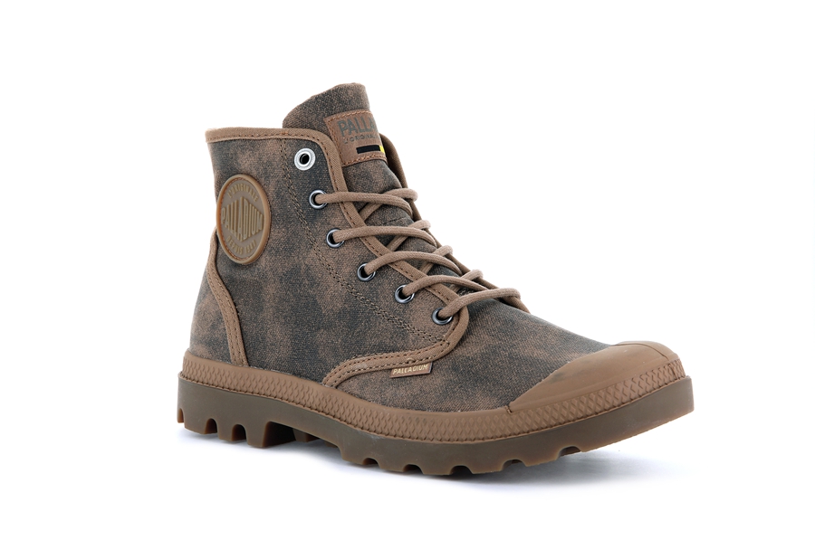 Palladium Pampa Hi Wax Mehrfarbig | QKZ9518QT