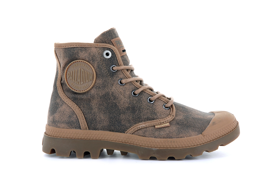 Palladium Pampa Hi Wax Mehrfarbig | QKZ9518QT