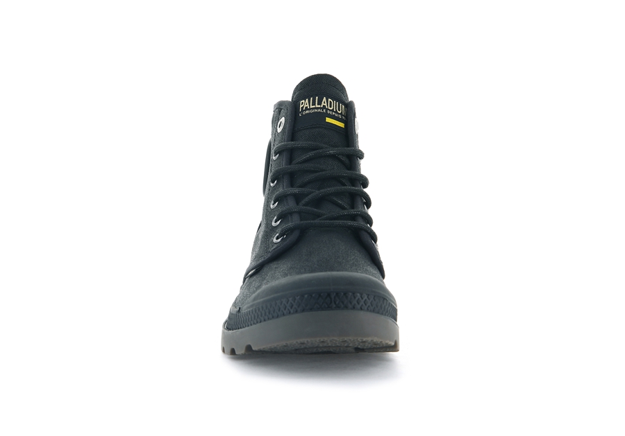 Palladium Pampa Hi Wax Schwarz | KVT2951QC