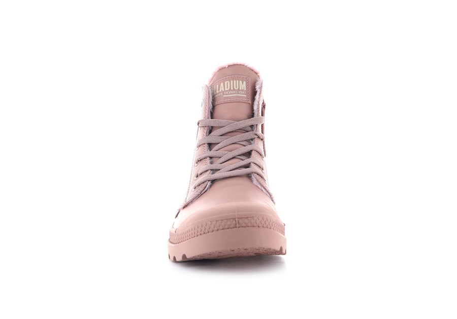 Palladium Pampa Hi Zip Leder S Rosa | GRS7713KZ