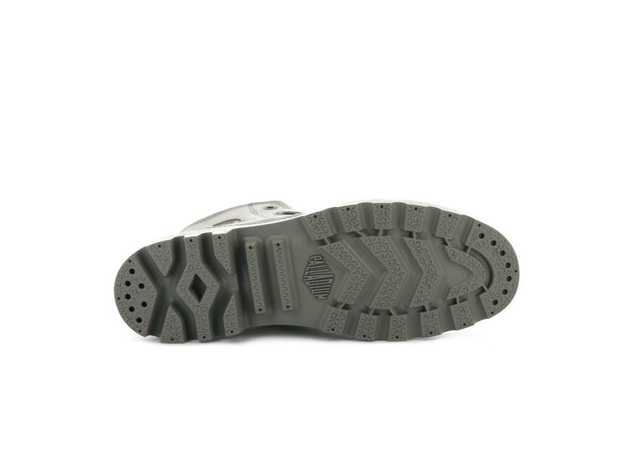 Palladium Pampa Hi Zip Nubuck Grau | BIH1665PC