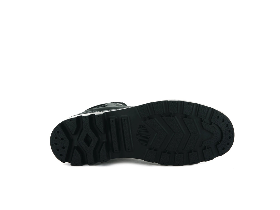 Palladium Pampa Hi Zip Nubuck Schwarz | CRD4886QY