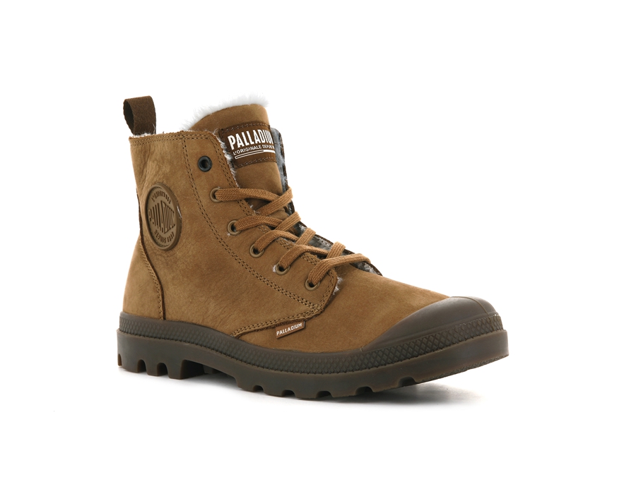 Palladium Pampa Hi Zip Wl Braun | MGV3615DV