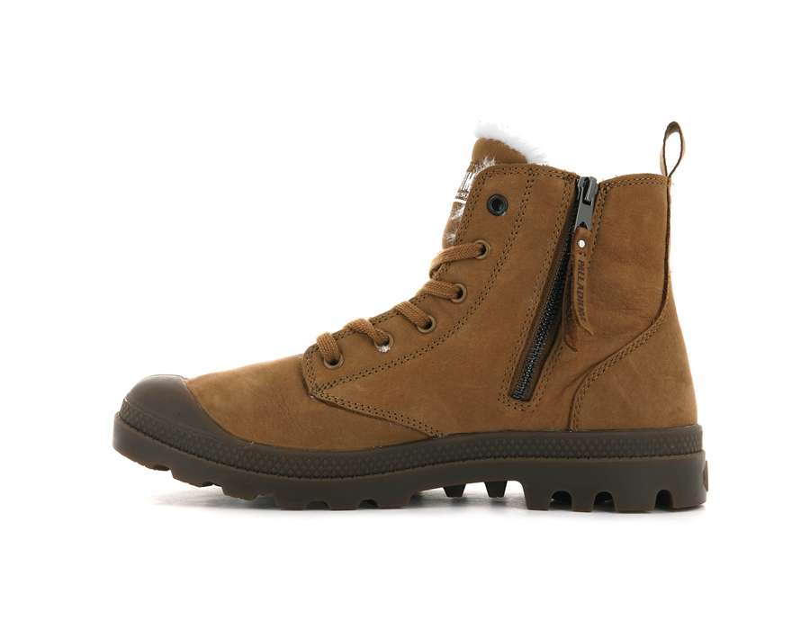 Palladium Pampa Hi Zip Wl Braun | MGV3615DV