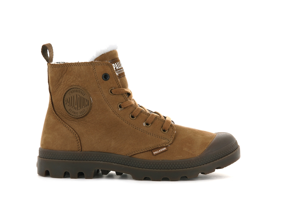Palladium Pampa Hi Zip Wl Braun | MGV3615DV