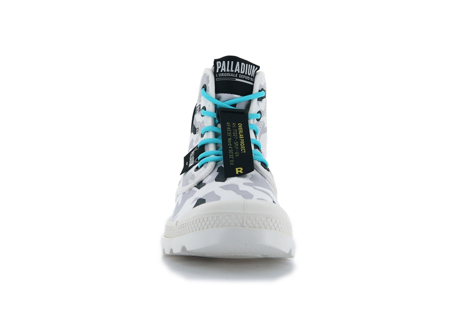 Palladium Pampa Lite Overlab Camo Grau Camouflage | HDI374CR