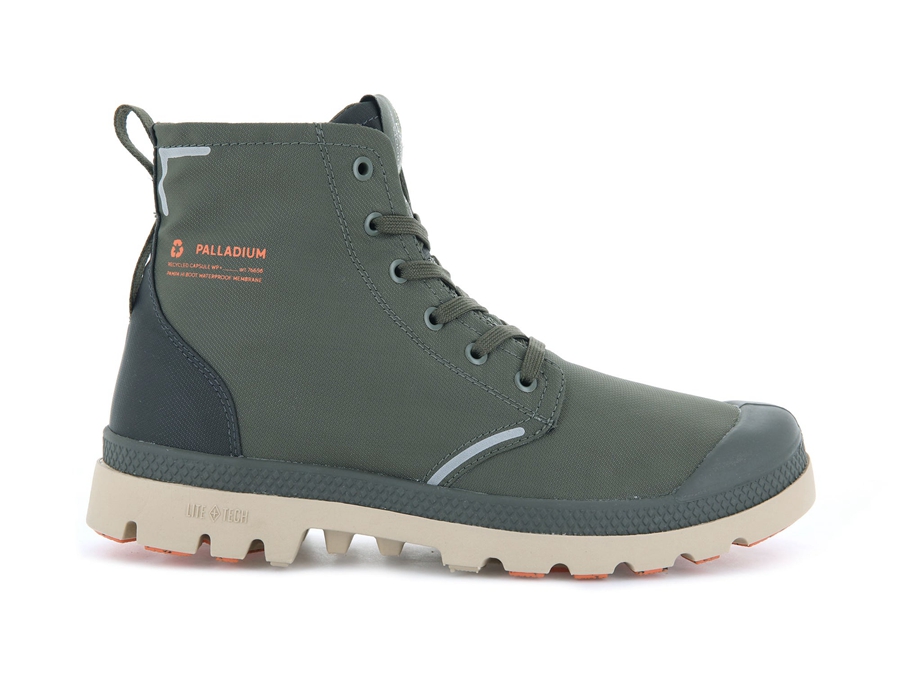 Palladium Pampa Lite+ Recycle Wp+ Olivgrün | GEX9414IS