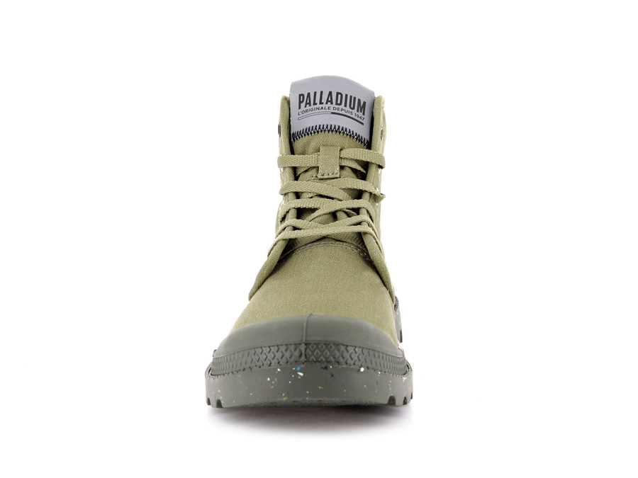 Palladium Pampa Organic Metro Grün | CHW3358DV