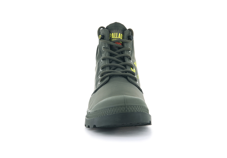 Palladium Pampa Recycle Wasserdichte+ 2 Olivgrün | CYM113SE