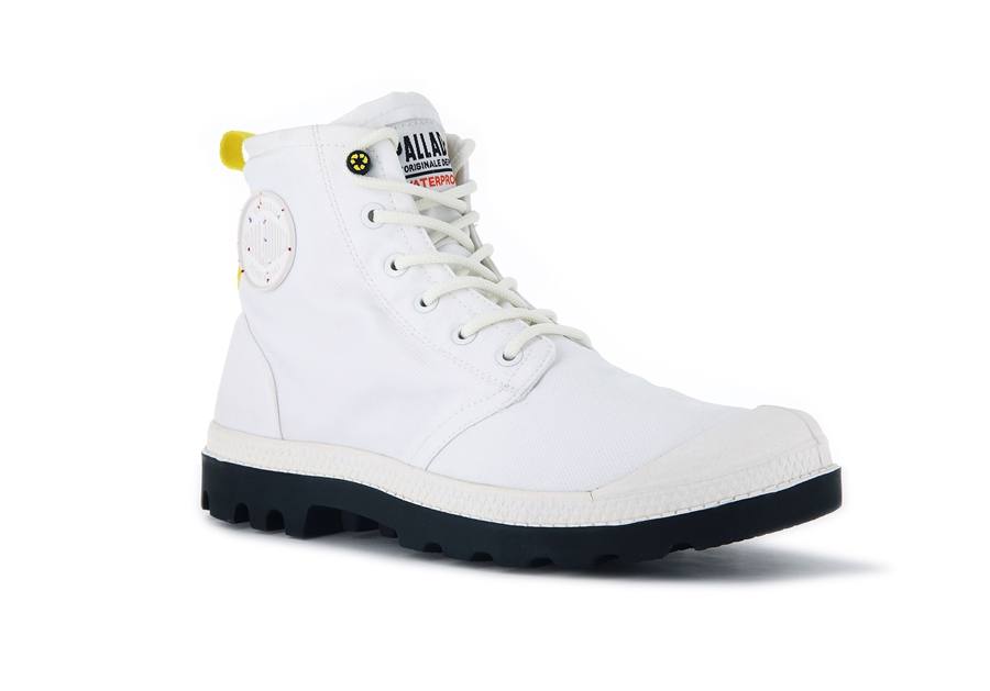 Palladium Pampa Recycle Wasserdichte+ 2 Weiß | HCB3858GN