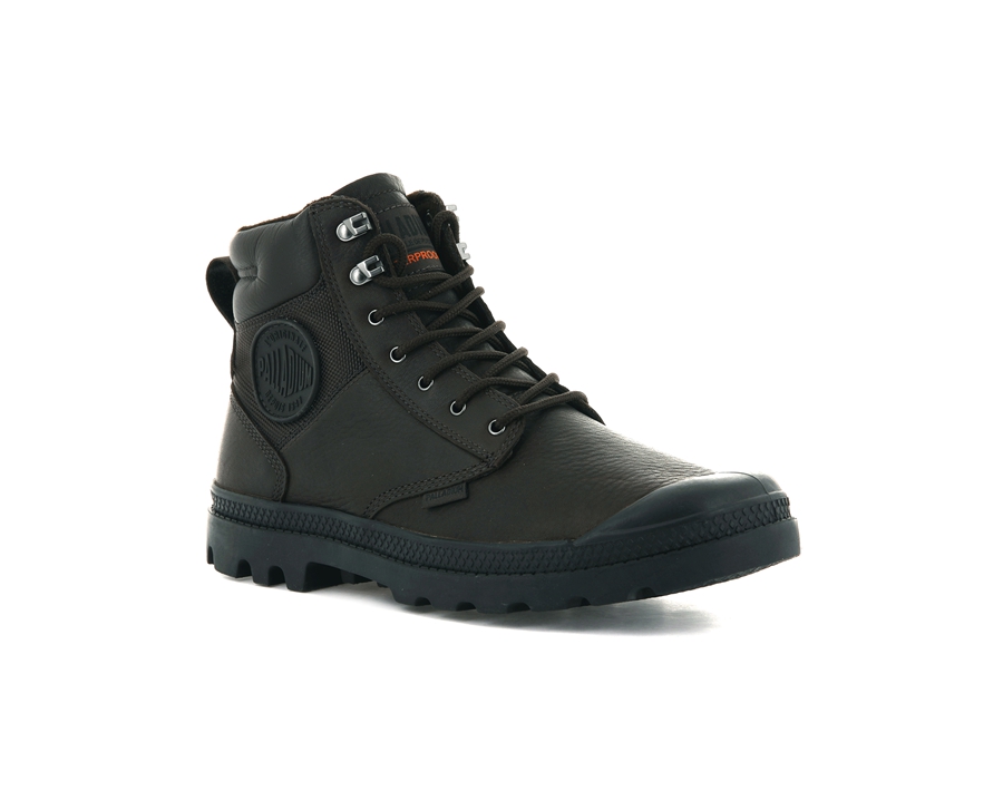 Palladium Pampa Shield Wp+ Lth Dunkelbraun | XTB9829TU