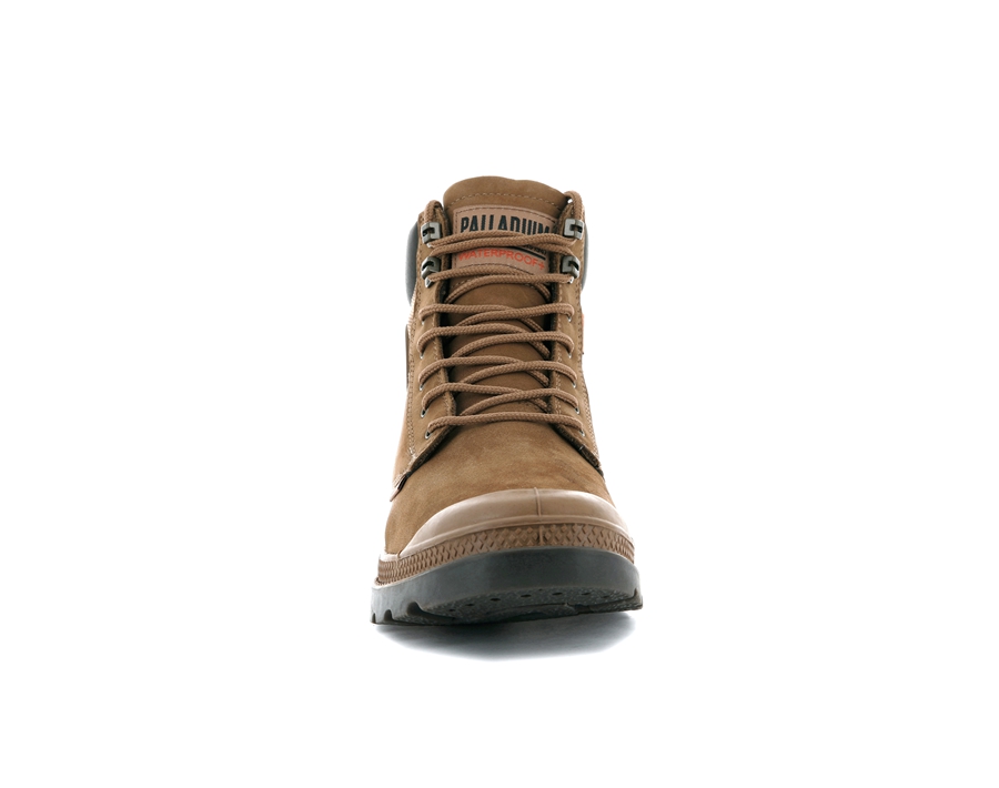 Palladium Pampa Shield Wp+ Lux Braun | LDZ8749QF