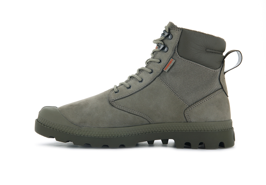 Palladium Pampa Shield Wp+ Lux Grün | XQG7581EO