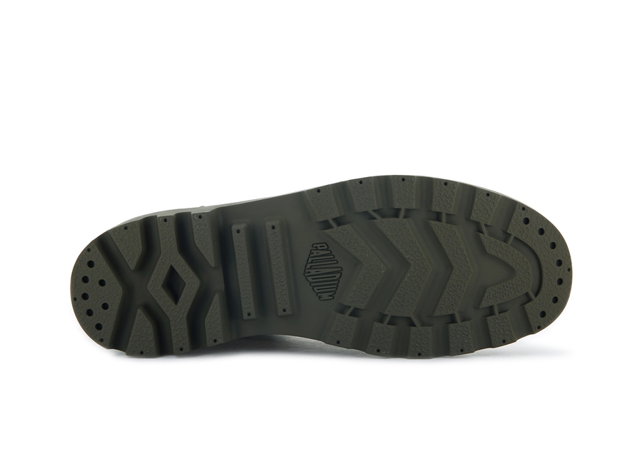 Palladium Pampa Shield Wp+ Lux Grün | XQG7581EO