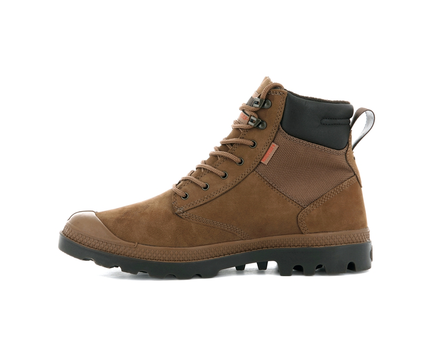 Palladium Pampa Shield Wp+ Lux Schokolade | MVR8024ZL
