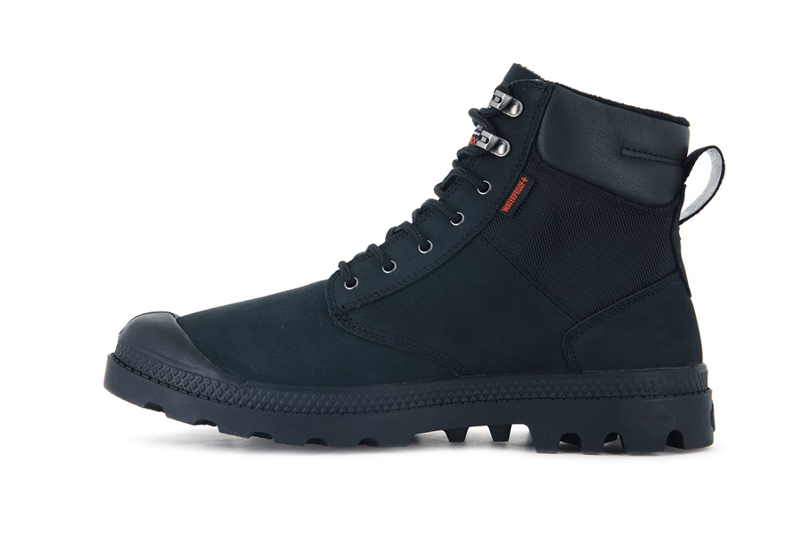 Palladium Pampa Shield Wp+ Lux Schwarz | ZYH798IT