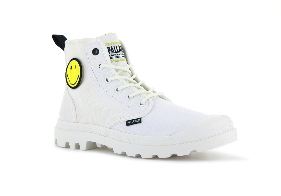Palladium Pampa Smiley Change Weiß | JPW7413HU