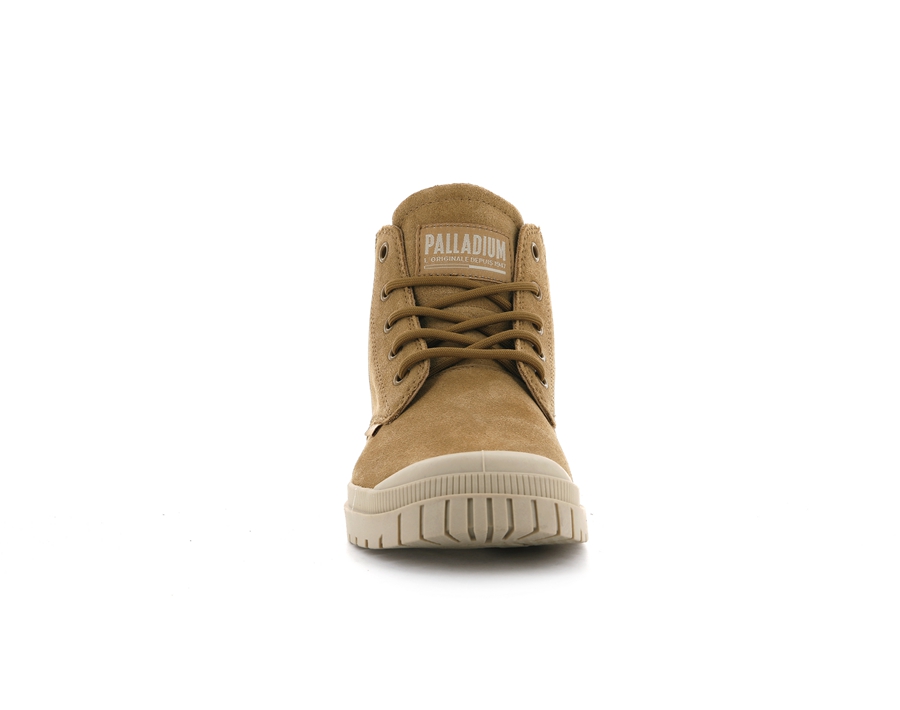 Palladium Pampa Sp20 Cuff Low Braun | TOX9060JE