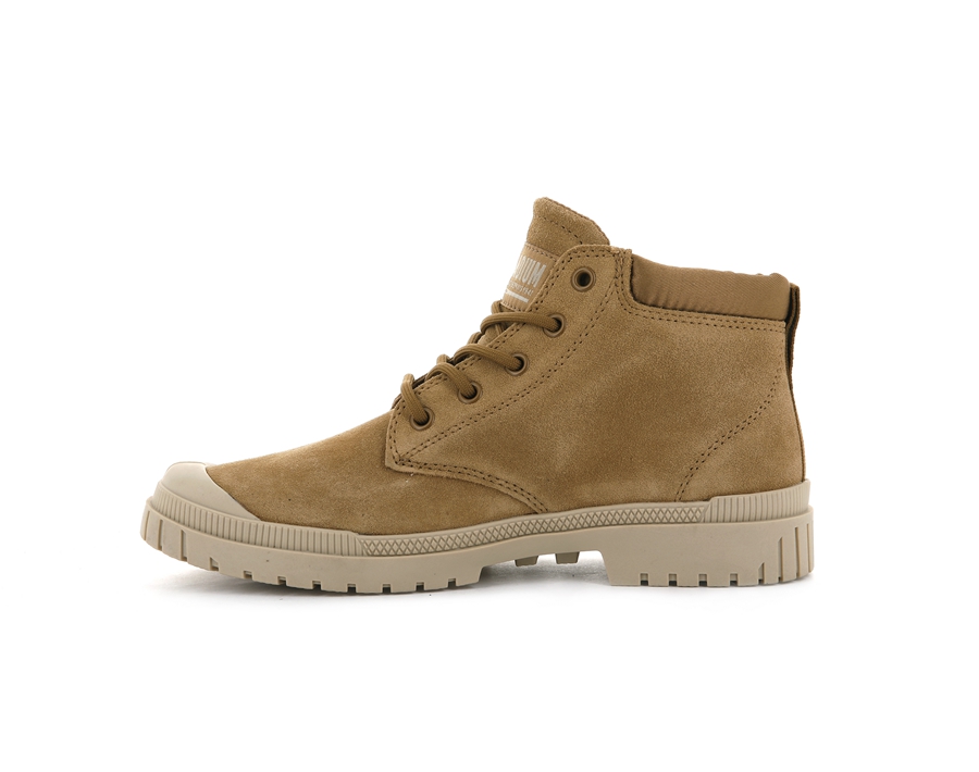 Palladium Pampa Sp20 Cuff Low Braun | TOX9060JE