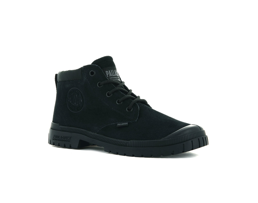 Palladium Pampa Sp20 Cuff Low Schwarz | JUV2064KB