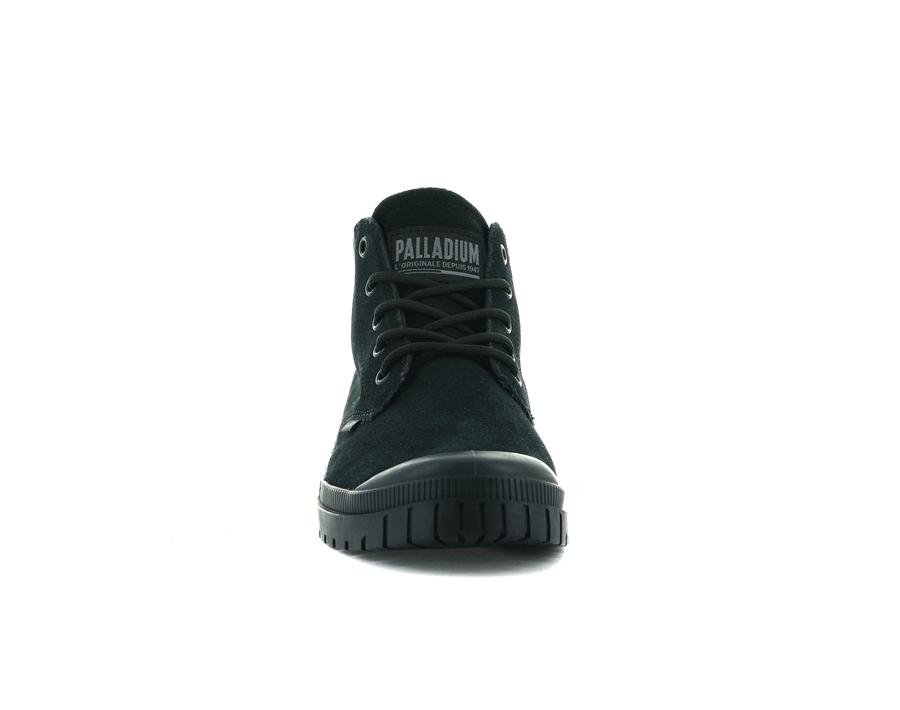 Palladium Pampa Sp20 Cuff Low Schwarz | JUV2064KB