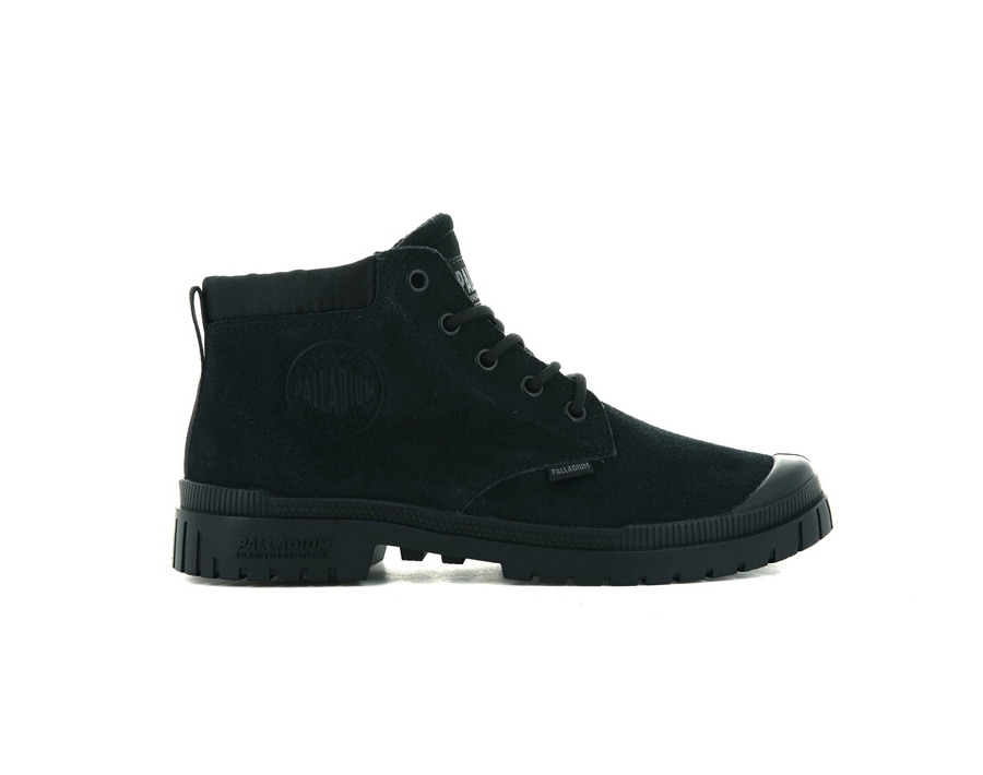 Palladium Pampa Sp20 Cuff Low Schwarz | JUV2064KB