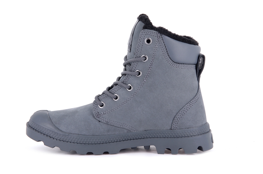 Palladium Pampa Sport Cuff Wps Dunkelgrau | BJI917VI