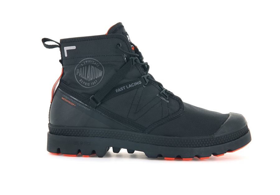 Palladium Pampa Travel Lite+ Wasserdichte Schwarz | IZZ6956GY