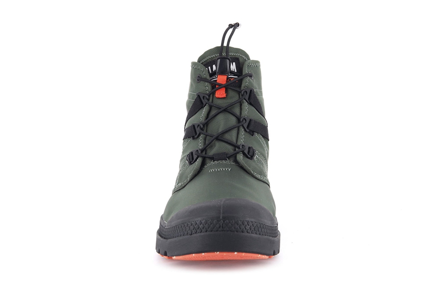 Palladium Pampa Travel Lite+ Wasserdichte Olivgrün | ZFM2682ON