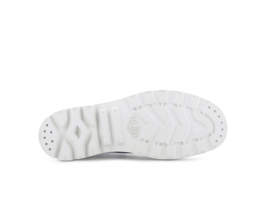 Palladium Pampa Ubn Zips Leder Weiß | DSE6115OD