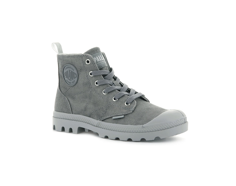 Palladium Pampa Zip Desertwash Dunkelgrau | BJI3473NU