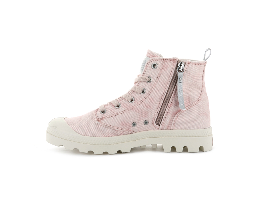Palladium Pampa Zip Desertwash Rosa | QAZ8778SV