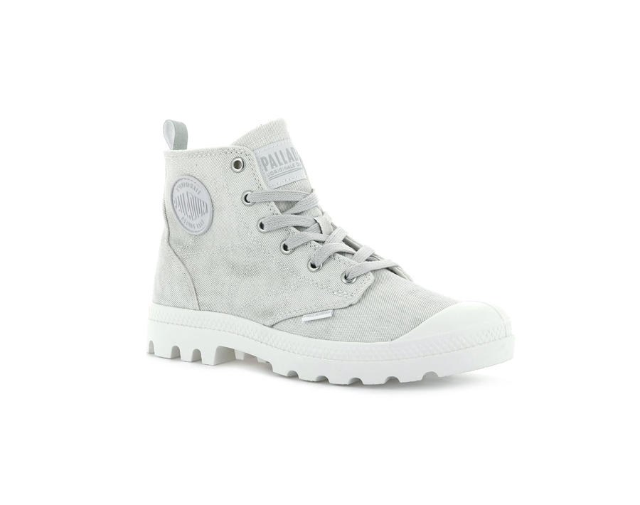 Palladium Pampa Zip Desertwash Weiß | UIX1732PF