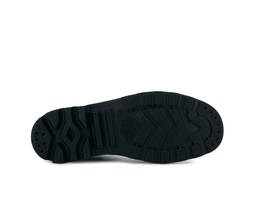 Palladium Pampa Zip Leder Ess Schwarz | GBM4267AE