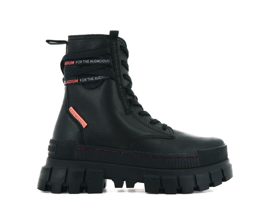 Palladium Revolt Leder Schwarz | TPM9896YC