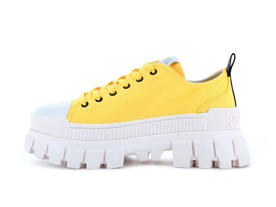 Palladium Revolt Lo Tx Weiß Gelb | ZQK7311JI