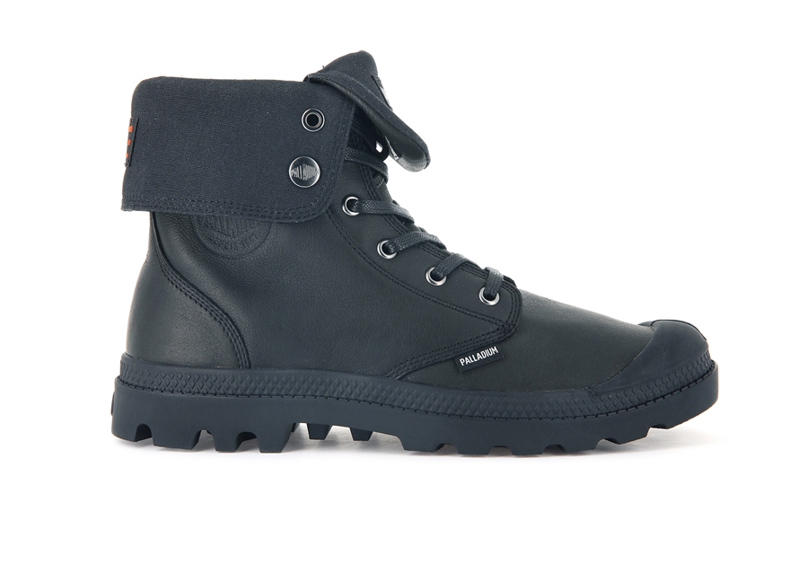 Palladium Baggy Leder Ess Wp Schwarz | GMO1819GG