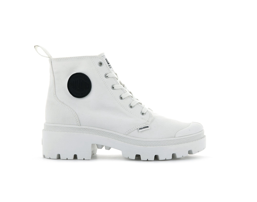 Palladium Pallabase Twill Weiß | GKY8192GM