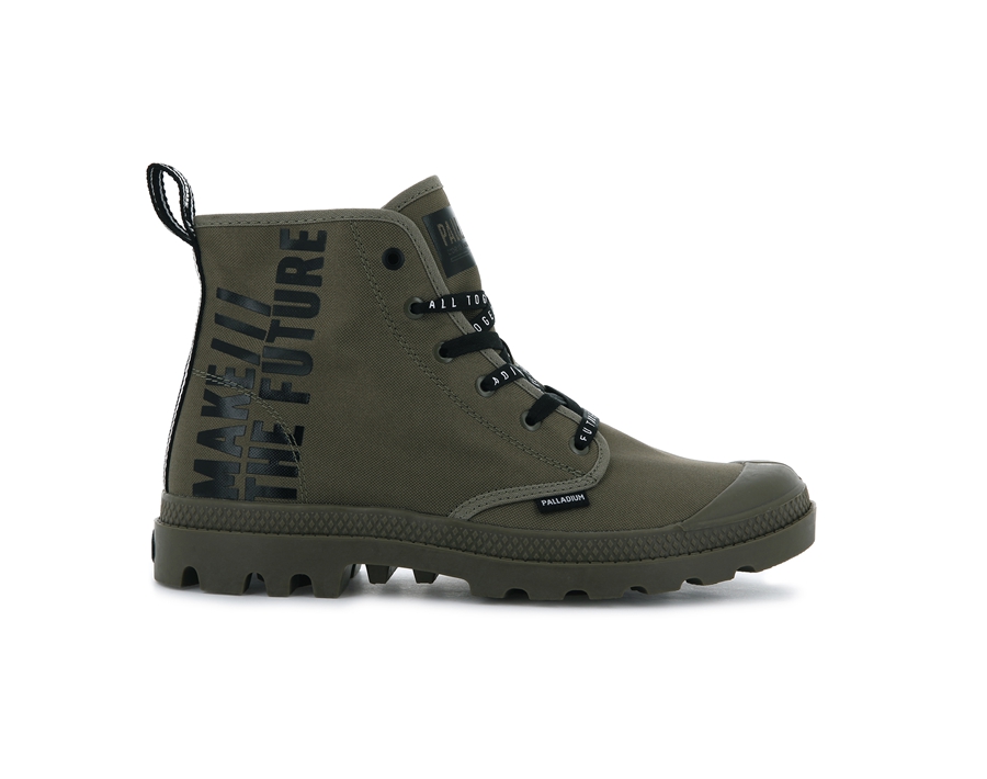 Palladium Pampa Hi Future Grün | WPM4911CB