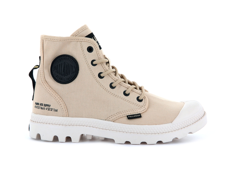 Palladium Pampa Hi Htg Supply Beige | OYH7992VB
