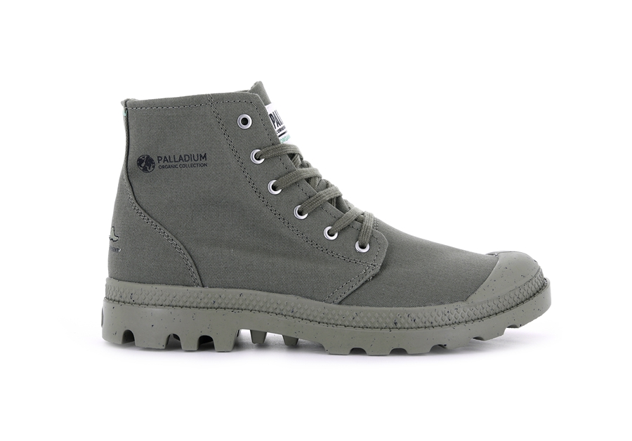 Palladium Pampa Hi Organic Ii Grün | FLW640GF