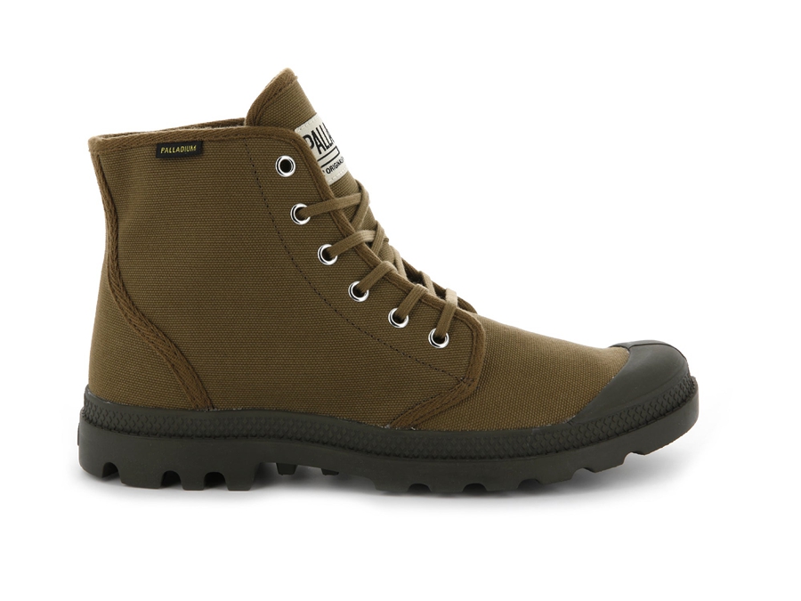 Palladium Pampa Hi Originale Schokolade | JME8647OB