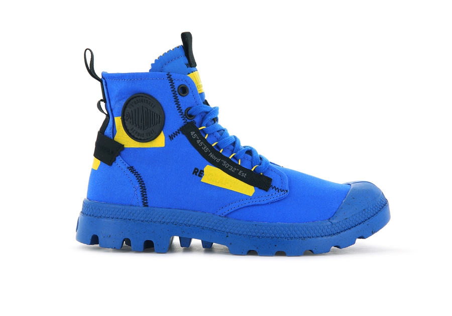 Palladium Pampa Hi Re-craft Blau | PPI4337QD