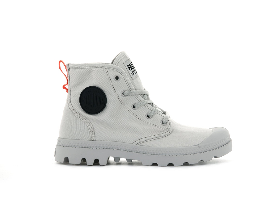 Palladium Pampa Hi Twill Grau | GIT7714AB